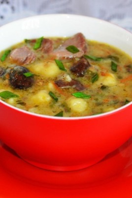 Гречневый суп с грибами (65 фото)