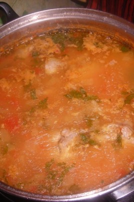 Суп харчо с копченостями (66 фото)