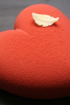 Муссовый торт красный (31 фото)
