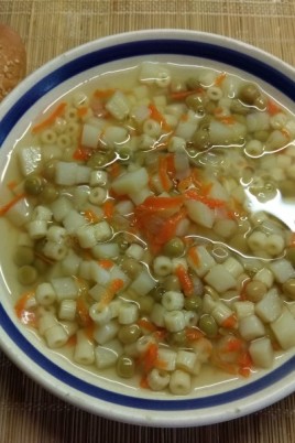 Макаронный суп (74 фото)