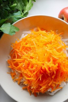 Салат с репой и морковью (64 фото)