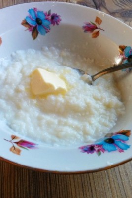 Рис каша на молоке (71 фото)