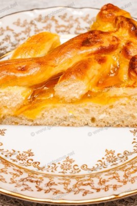 Песочный пирог с апельсиновой начинкой (56 фото)