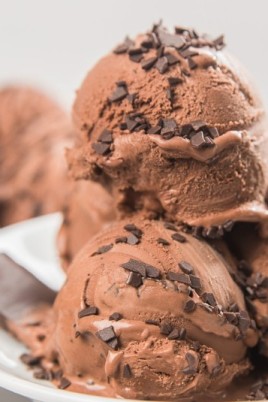 Мороженое в шоколаде с орехами (67 фото)