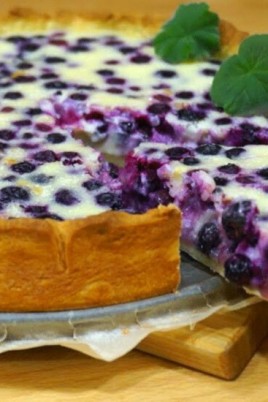 Сладкий пирог из замороженных ягод (64 фото)
