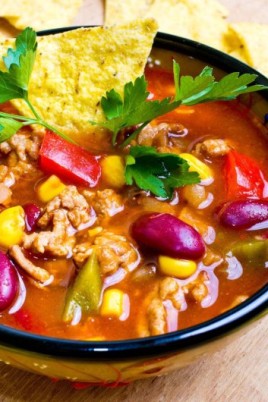 Мексиканский суп с фасолью и кукурузой (69 фото)