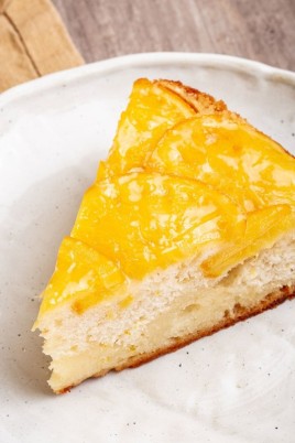 Творожно апельсиновый пирог (64 фото)