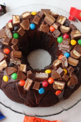 Торт конфета баунти (70 фото)