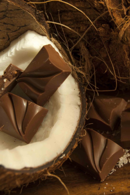 Кокосовый шоколад (60 фото)