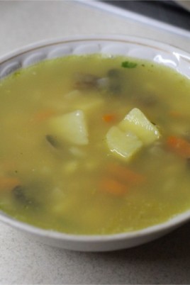 Суп из колотого гороха с копченостями (66 фото)