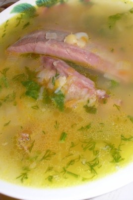 Гороховый суп с говяжьими ребрышками (67 фото)