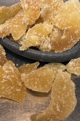 Цукаты имбирь в сахаре (59 фото)