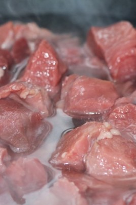 Жарка порционных кусков мяса (73 фото)