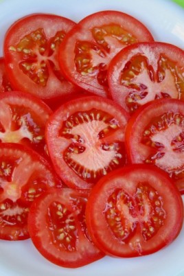 Слайсы из помидоров (57 фото)