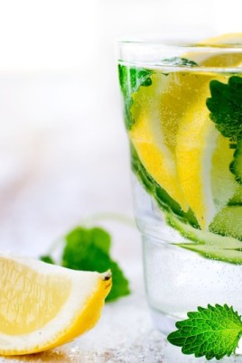 Напиток с лимоном и мятой (57 фото)