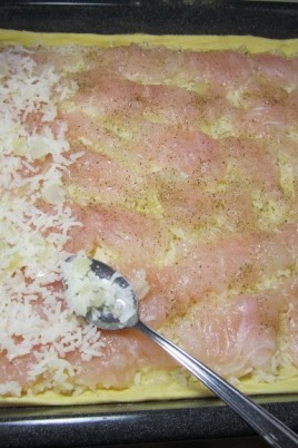 Пирог с рыбой слоеное тесто (76 фото)