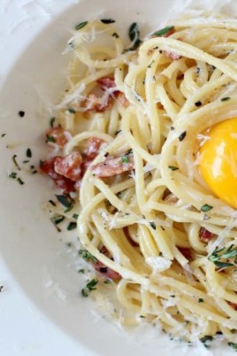 Спагетти яйца (62 фото)