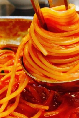Спагетти аль помодоро (54 фото)