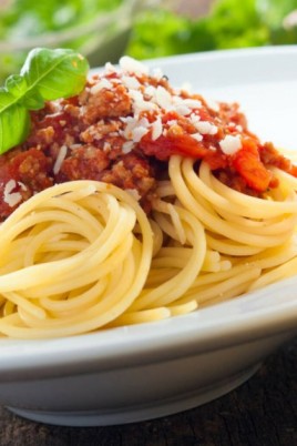 Спагетти по болонски (62 фото)
