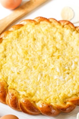 Пирог с сыром и яйцом (63 фото)