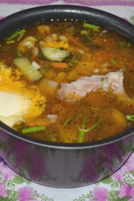 Гороховый суп с грудинкой (66 фото)