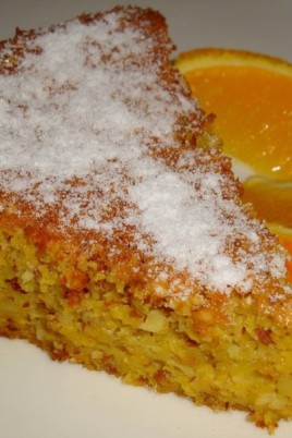 Пирог на апельсиновом соке (65 фото)