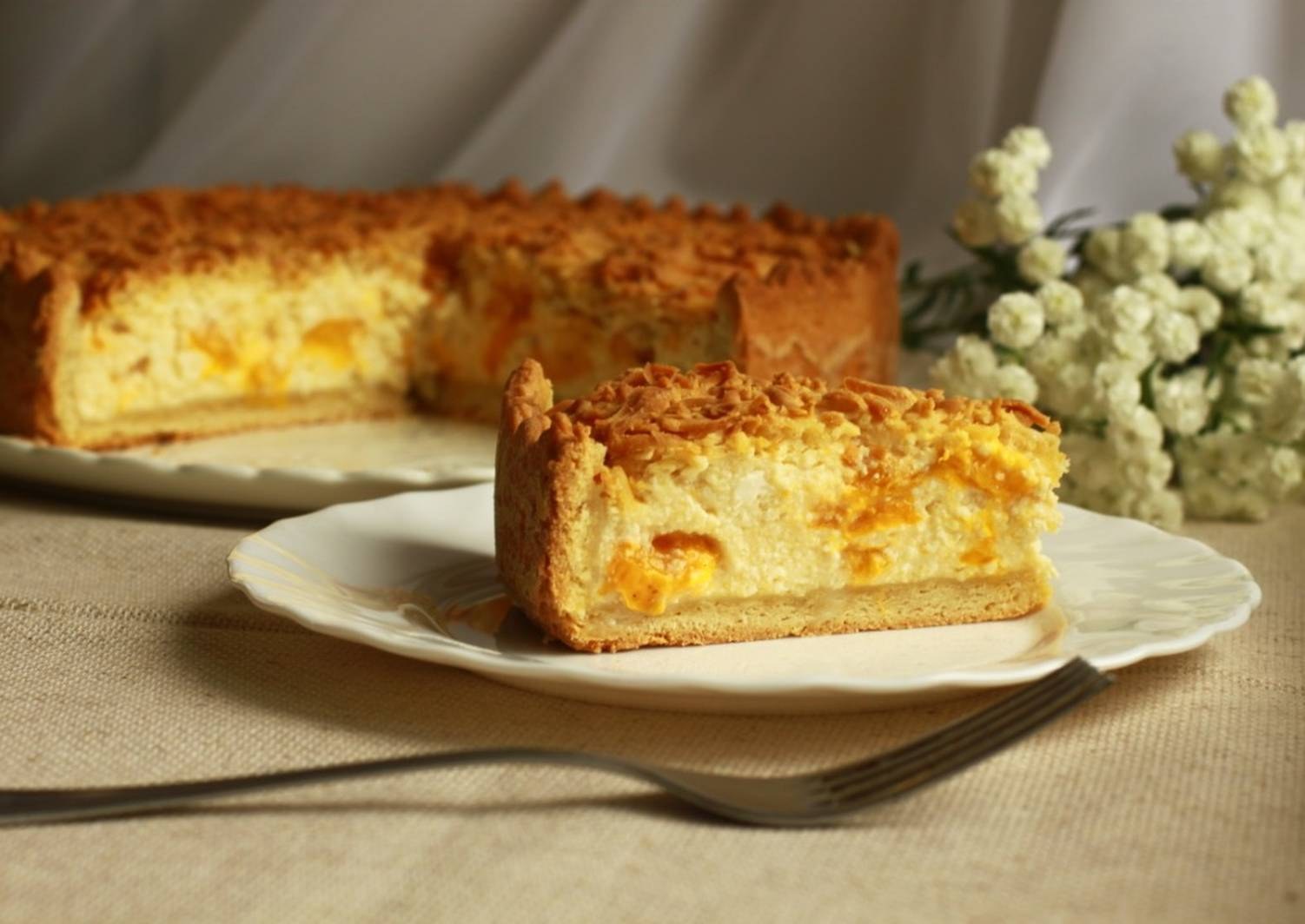 Королевский пирог с творогом рецепт классический в духовке дома с фото