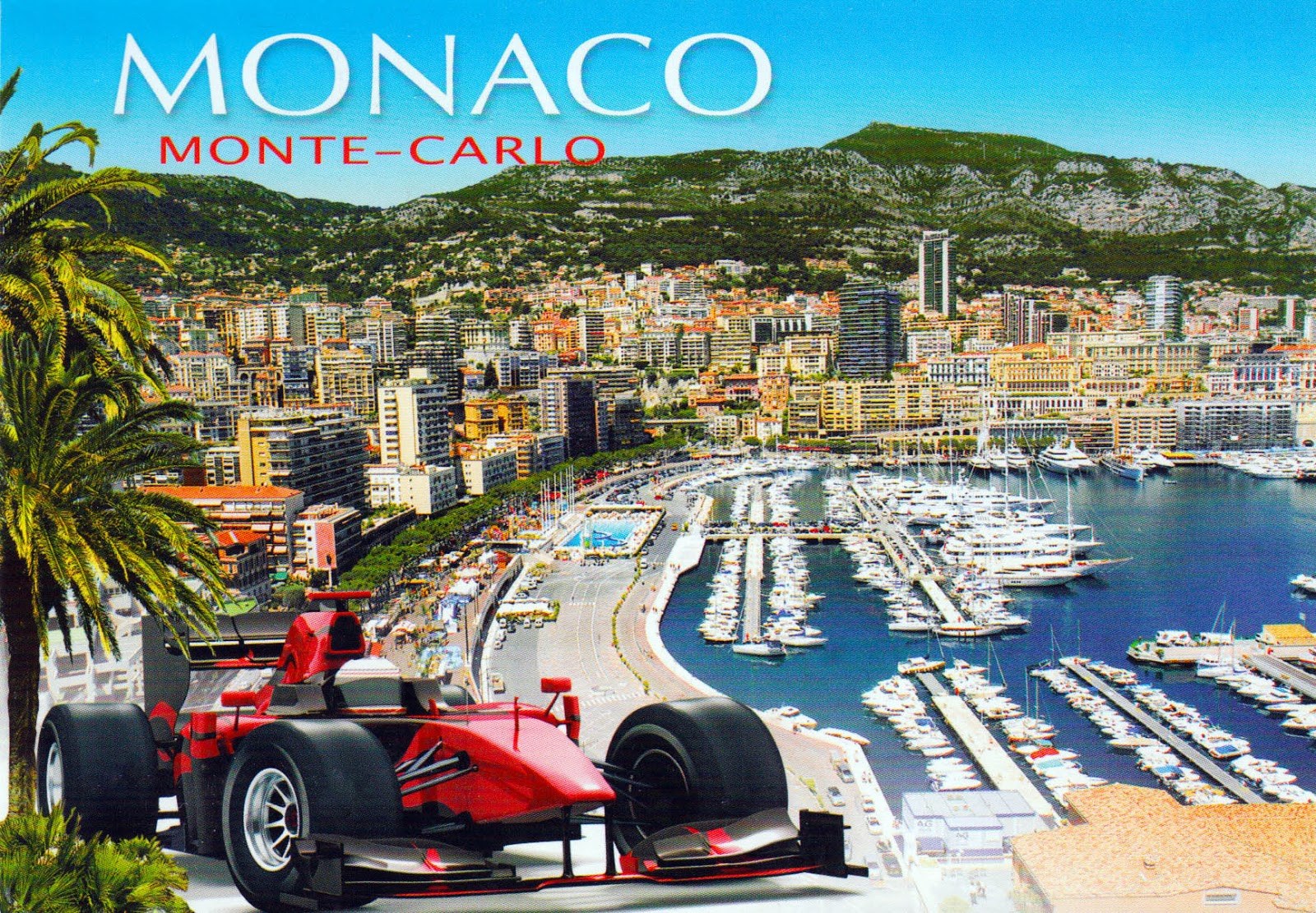 Монте Карло Монако в декабре