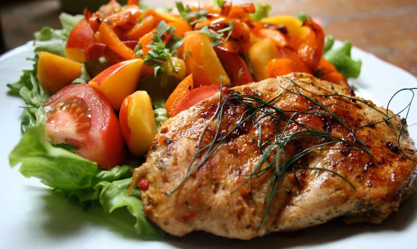 Рецепт курицы с овощами в рукаве