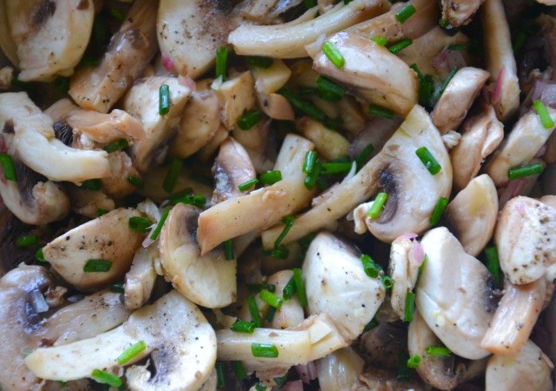Шампиньоны по корейски