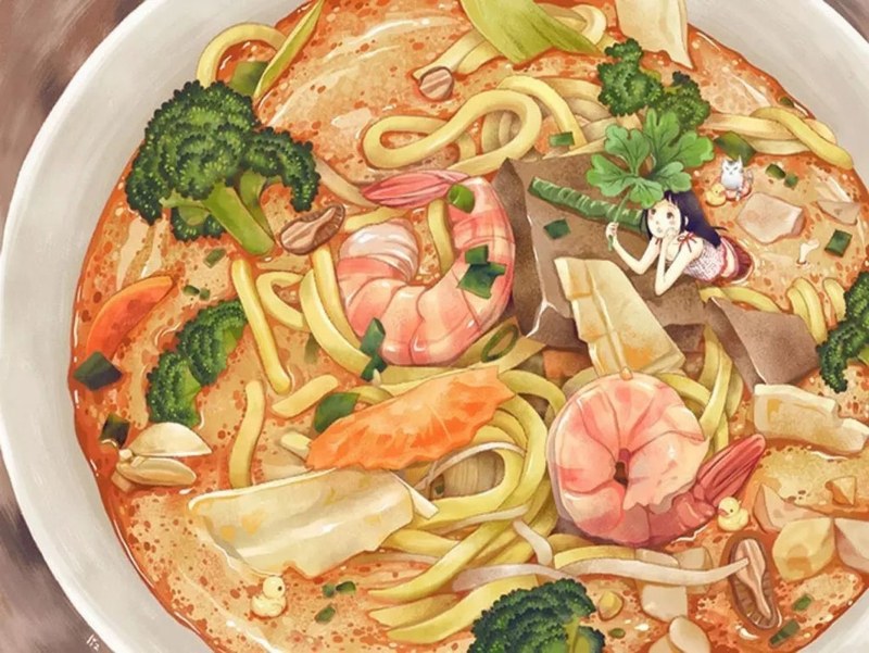 Корейская кухня рамен