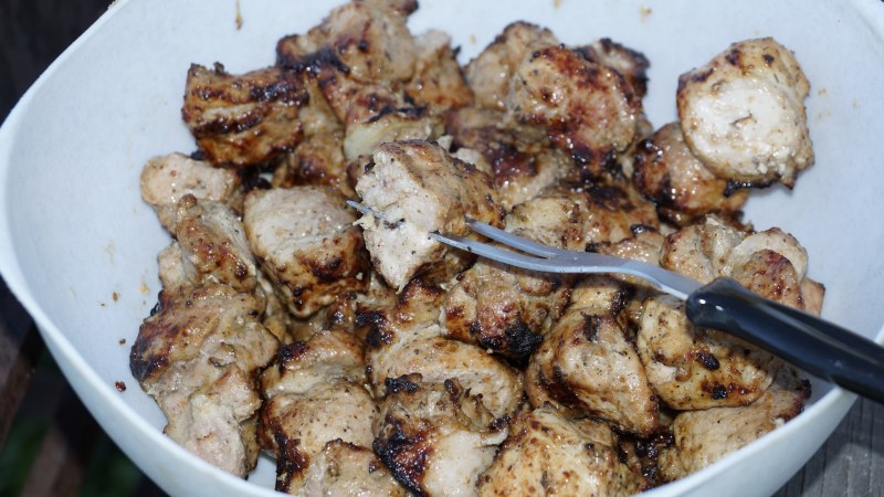 Маринад для мяса с киви