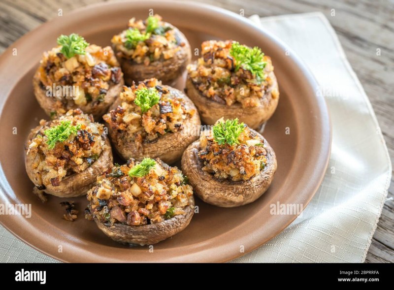 Закуска с жареными грибами