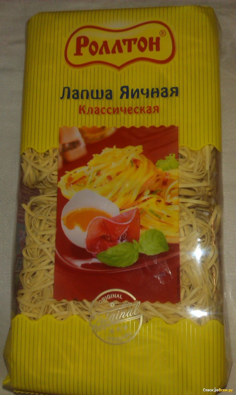 Лапша Роллтон 6шт