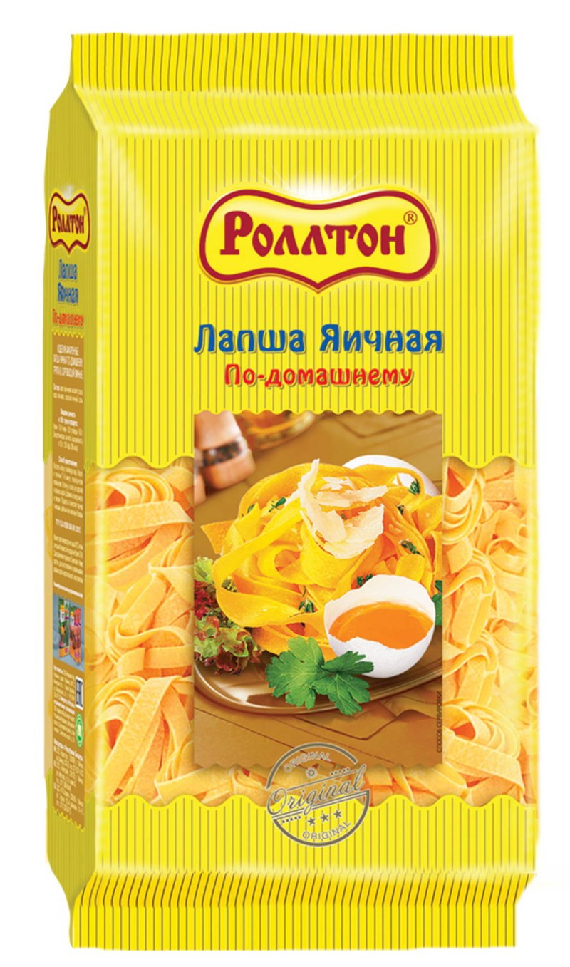 Лапша яичная Роллтон 400 г