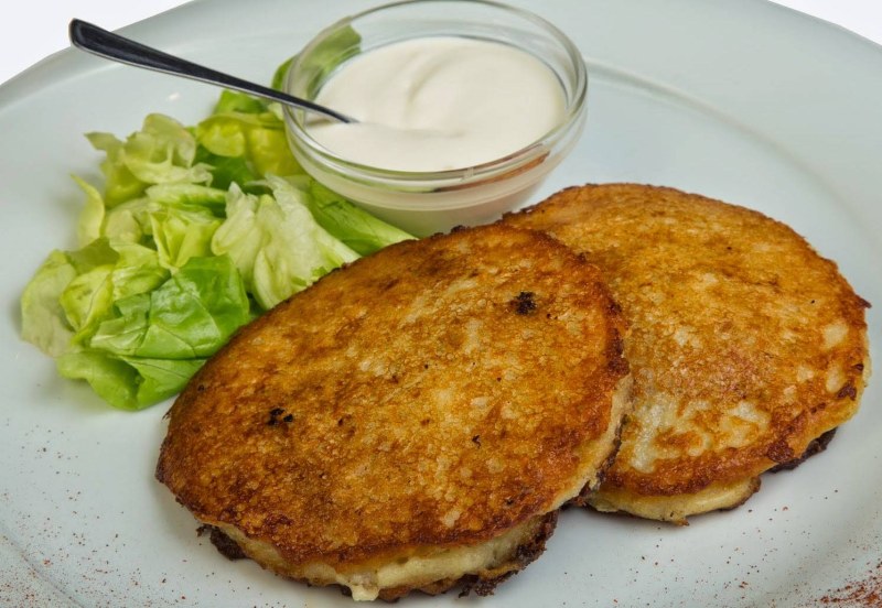 Драники картофельные с фаршем
