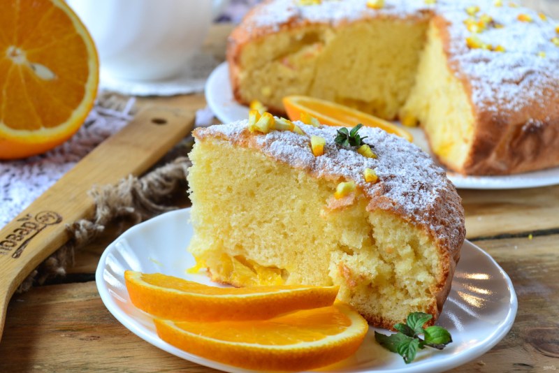 Шарлотка без яблок