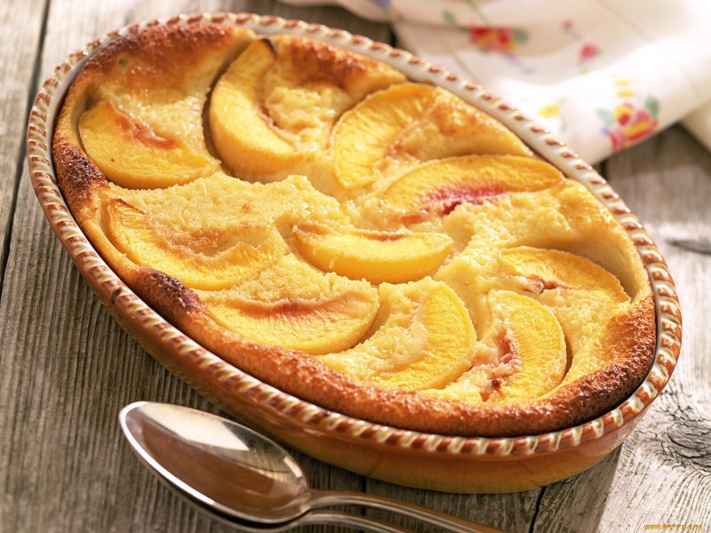 Шарлотка с мандаринами