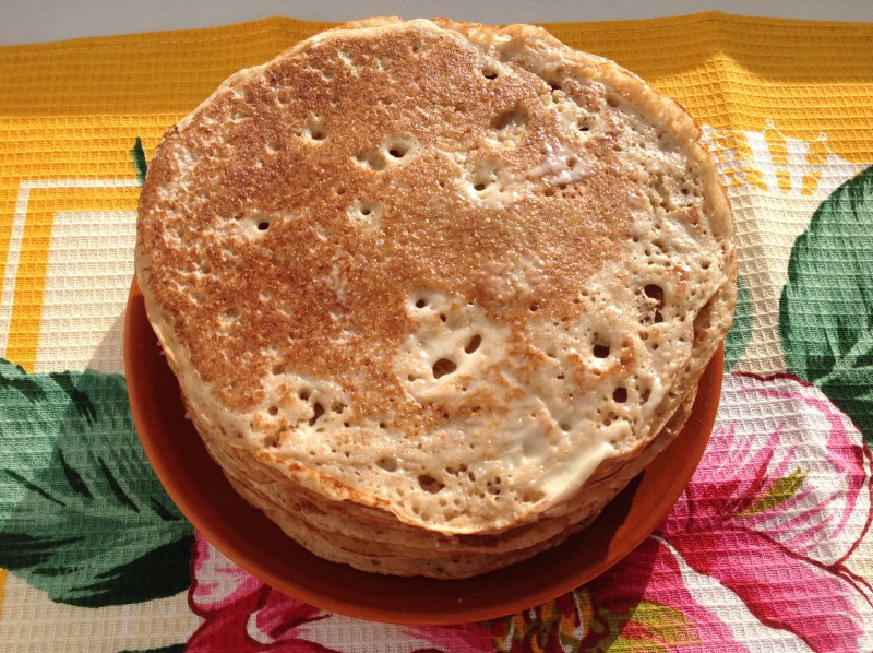 Блинчики с куриным фаршем