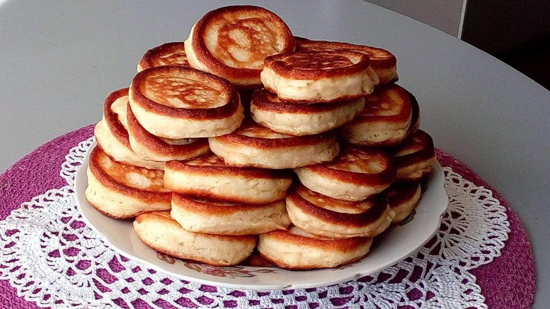 Пышные оладушки