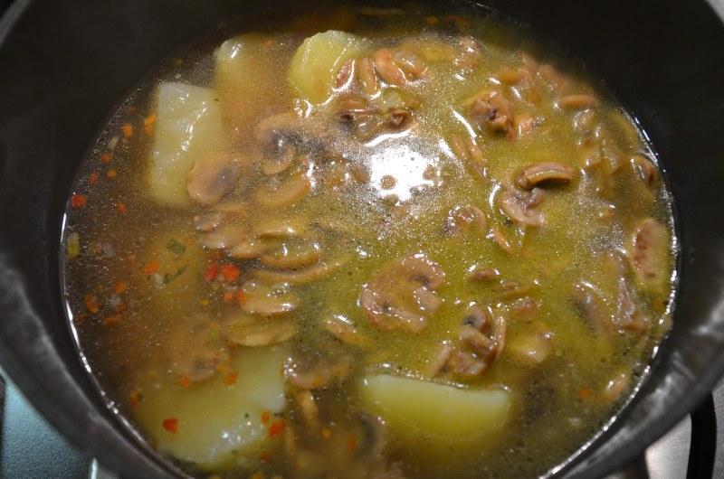 Грибовница из белых грибов