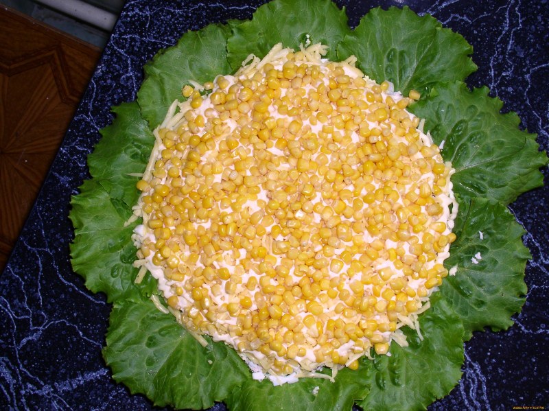 Салат Радуга морковча