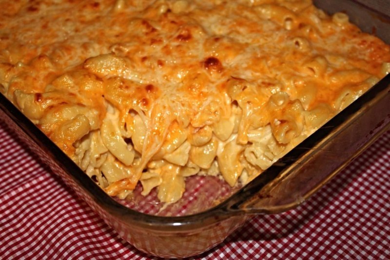Запеканка из макарон с сыром и яйцом в духовке