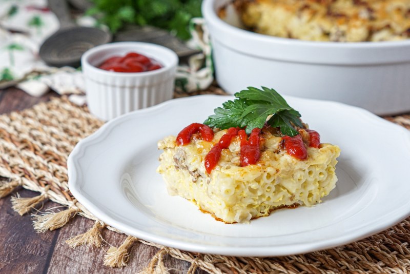 Макаронник в духовке