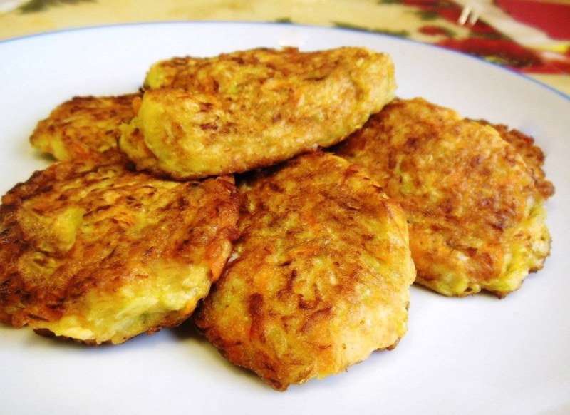 Капустно-кабачковые котлеты
