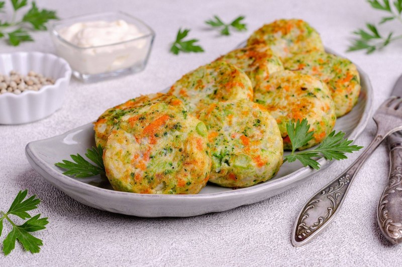 Куриные котлеты с творогом