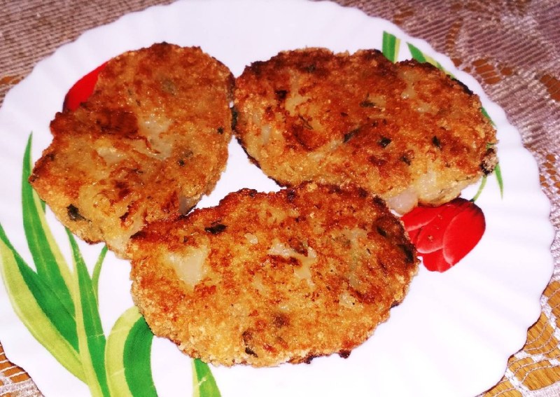 Котлеты с фарша с цуккини