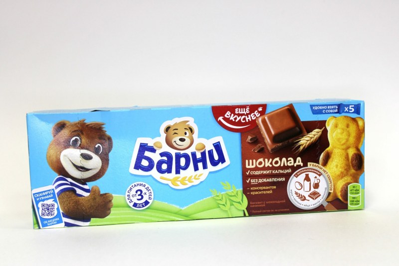 Медвежонок Барни пирож. 240гр