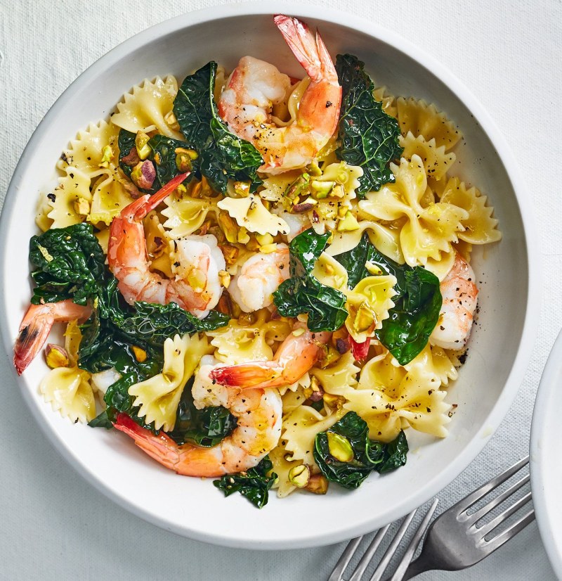 Фарфалле с морепродуктами
