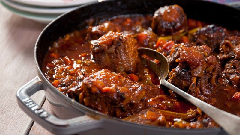 Жаркое из говядины с овощами